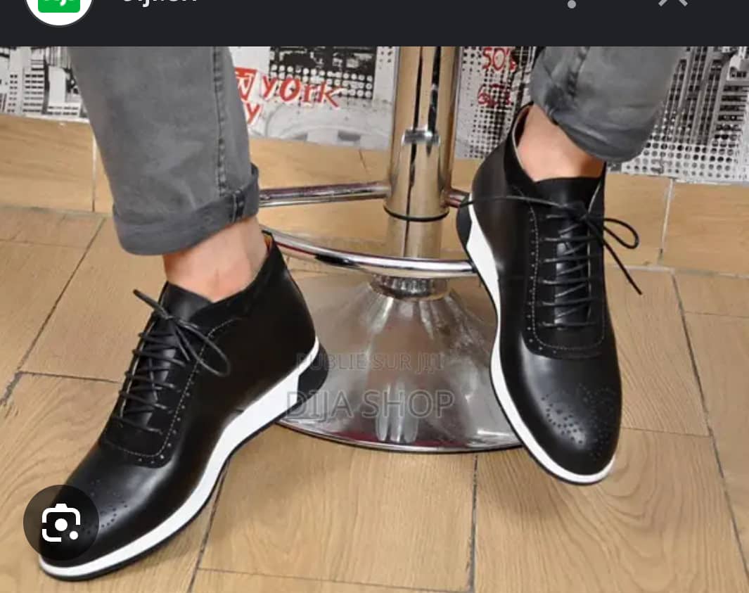 Sneaker Cuir Brogue – Chaussure Homme Sport-Chic Multi-Coloris