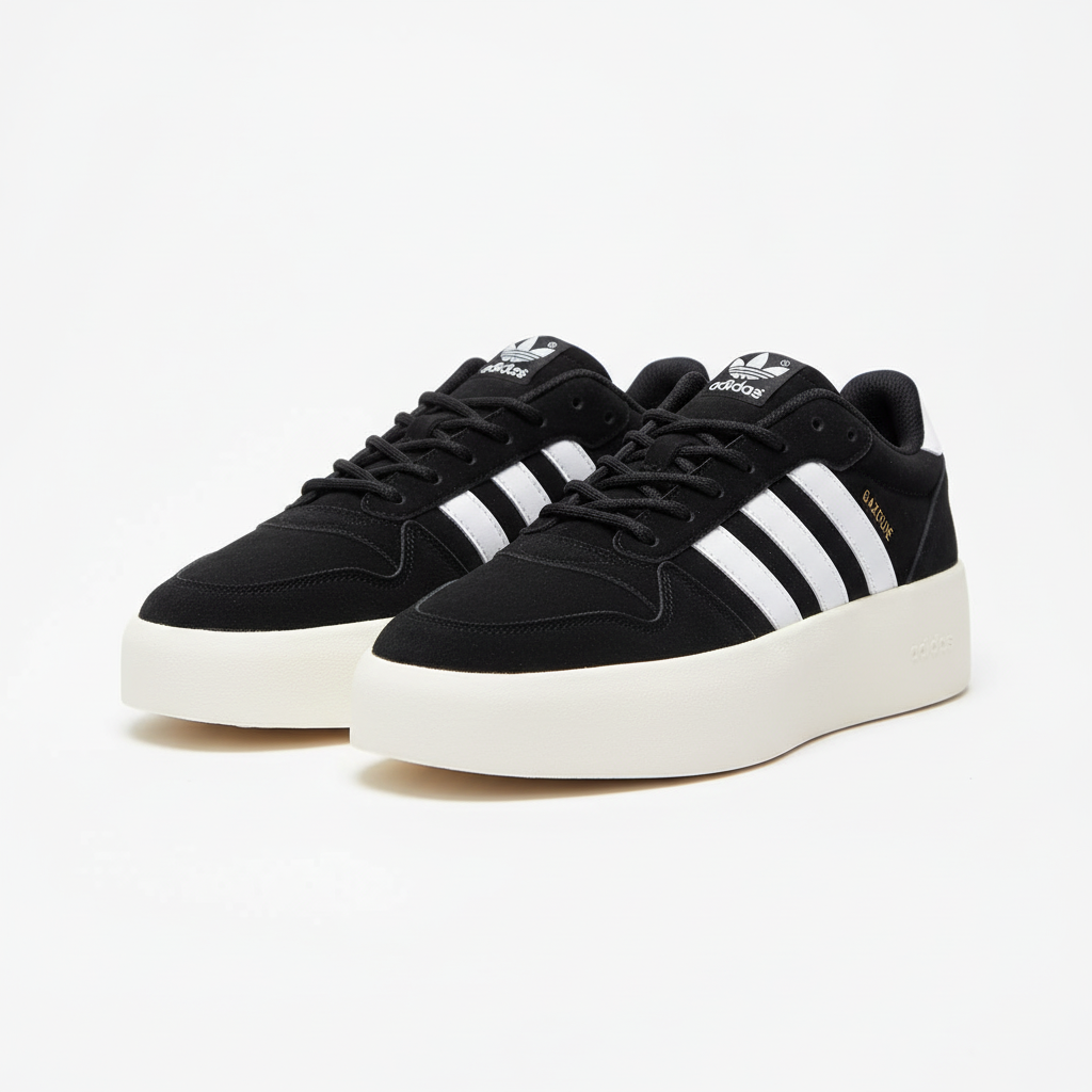 Adidas Sneaker Platform – Photo studio fond blanc